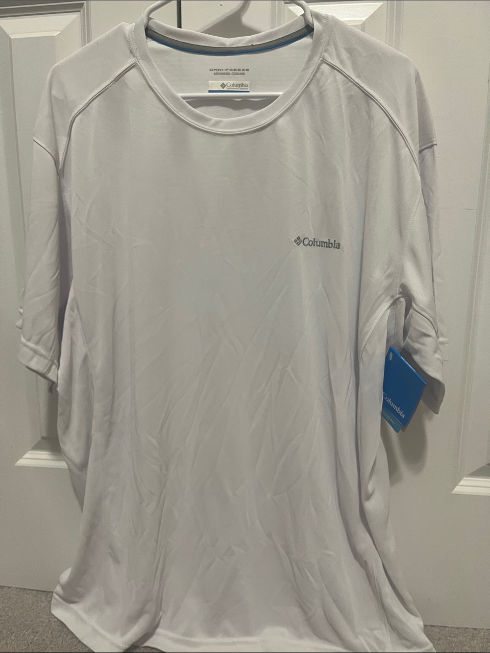 Columbia Men’s White Short Sleeve Performance Tee